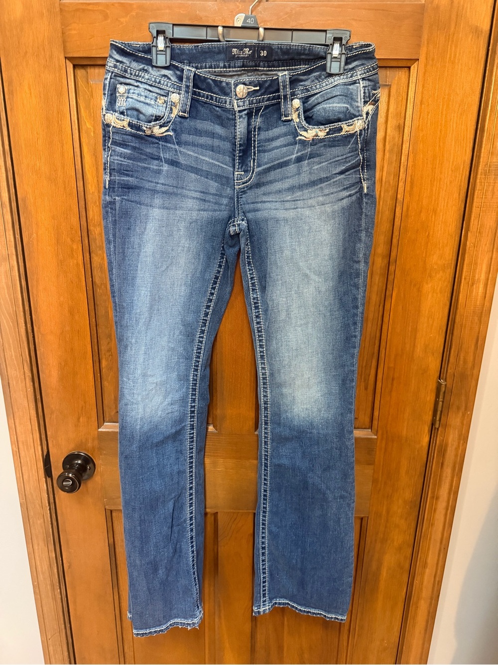 Miss Me Medium Blue Bootcut Jeans